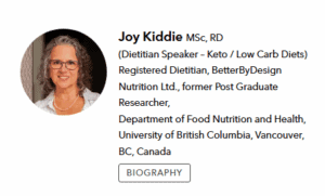 Joy speaking at U of T Conference, June 2024