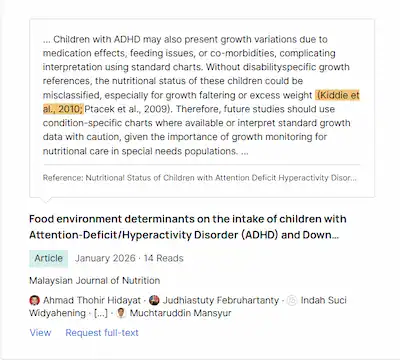 79th citation to Joy Y Kiddie (Erdile) research study - January 2026