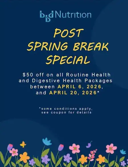 BBDNutrition Post Spring Break Coupon